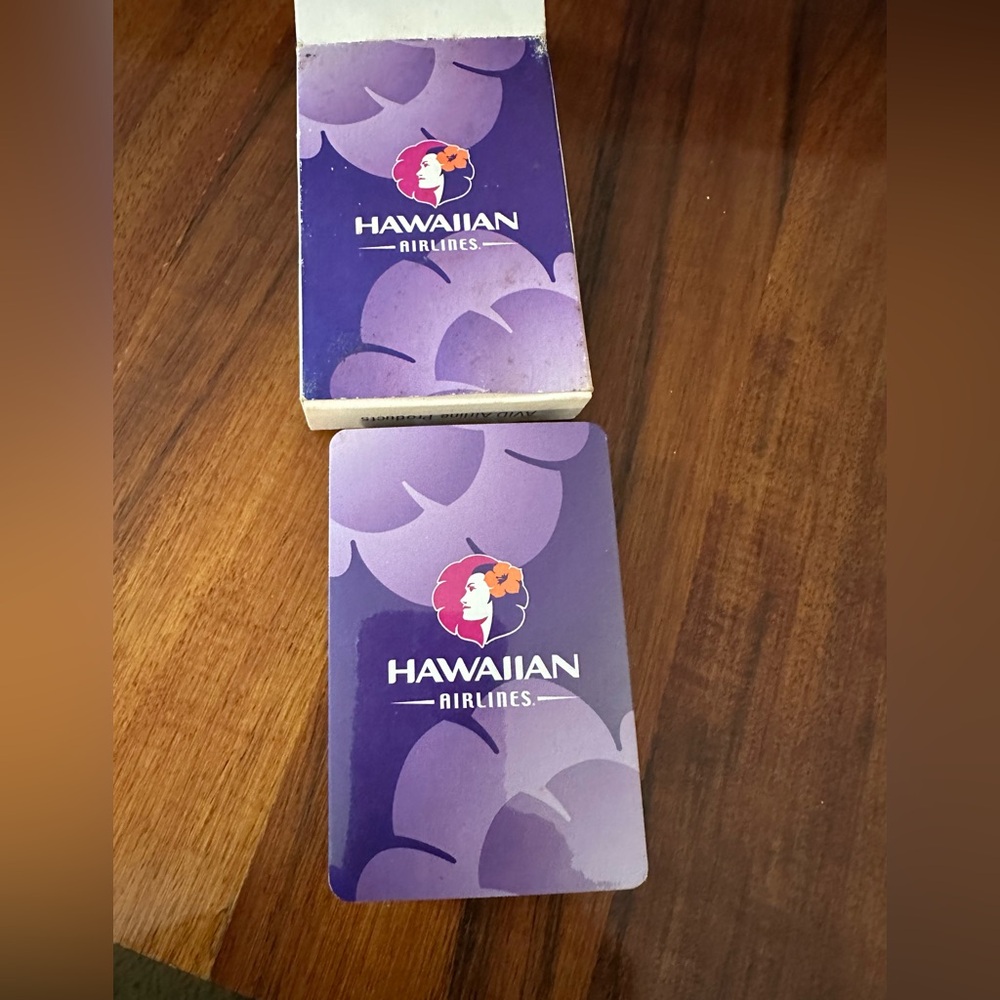 RETRO COLLECTIBLE: Hawaiian Airlines Playing Cards